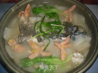 Carrot Fish Head Soup recipe