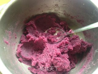 #四session Baking Contest and is Love to Eat Festival#purple Sweet Potato Yam Cheese Balls recipe