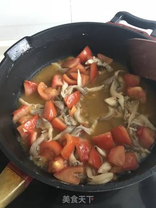 Marinated Noodles with Tomato and Egg recipe