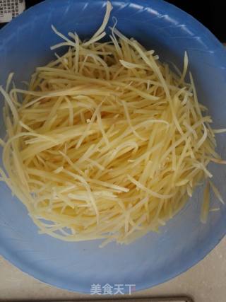 Onion and Potato Shreds recipe