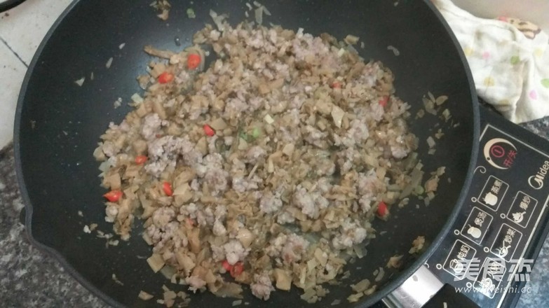 Mei Cai Minced Meat recipe