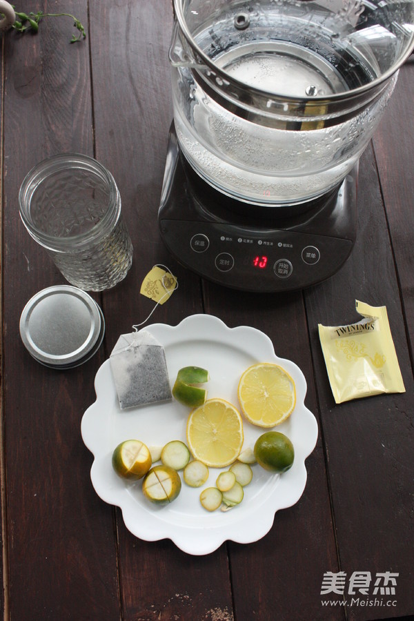 Kumquat Lemon Tea recipe