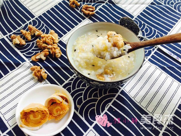 Sesame Walnut Porridge recipe