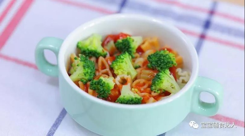 Cheese Steamed Pasta Baby Food Supplement Recipe recipe