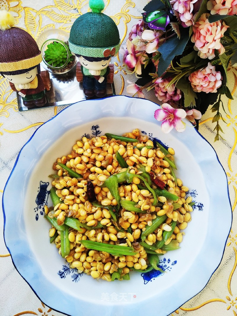 Vegetarian Stir-fried Soybean Sprouts recipe
