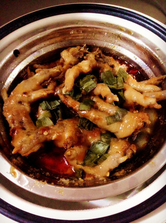 Steamed Chicken Feet with Tempeh Powder recipe