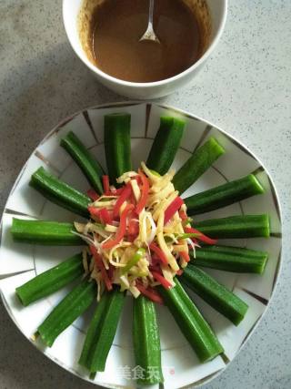 Okra with Tahini Sauce recipe