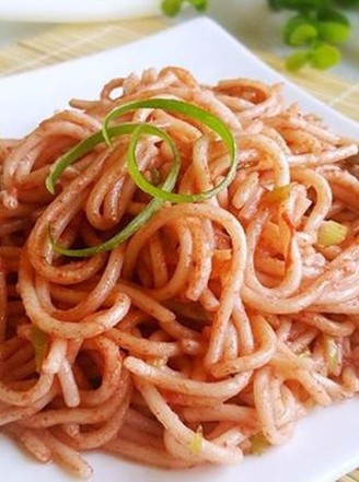 Fermented Bean Curd Noodles recipe