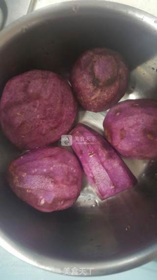 Honey Purple French Fries recipe