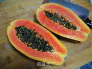 Papaya and Bacon Rice recipe