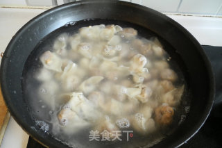 Mushroom Pork Wonton recipe