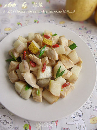 [winter Healthy Vegetables for Common People's Homes] Three Dings of Chicken Breast recipe