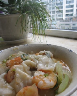 Winter Melon and Shrimp Wonton recipe