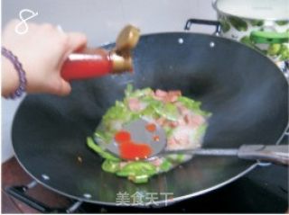 Stir-fried String Beans with Ham recipe