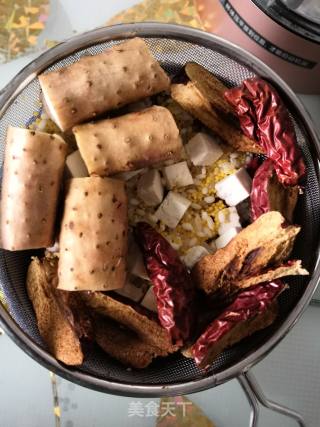 Regulate The Spleen and Stomach ~ Chinese Yam, Wolfberry and Red Date Rice Cereal recipe