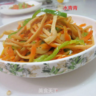 Green Pepper Squid Shredded Radish recipe