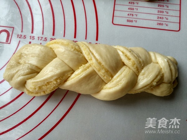 Coconut Braided Bread recipe