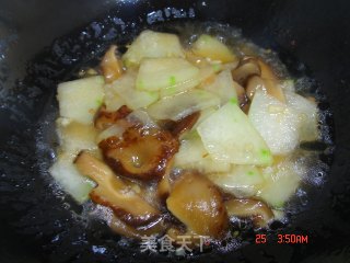 Braised Double Winter in Abalone Sauce recipe