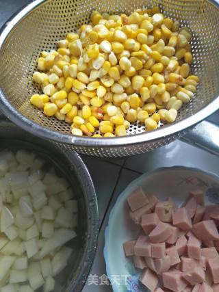 Stir-fried Three Dice recipe