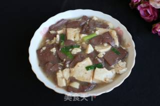 Duck Blood Tofu Soup recipe