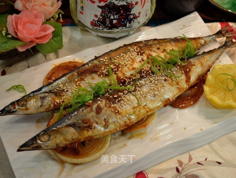 Saury recipe