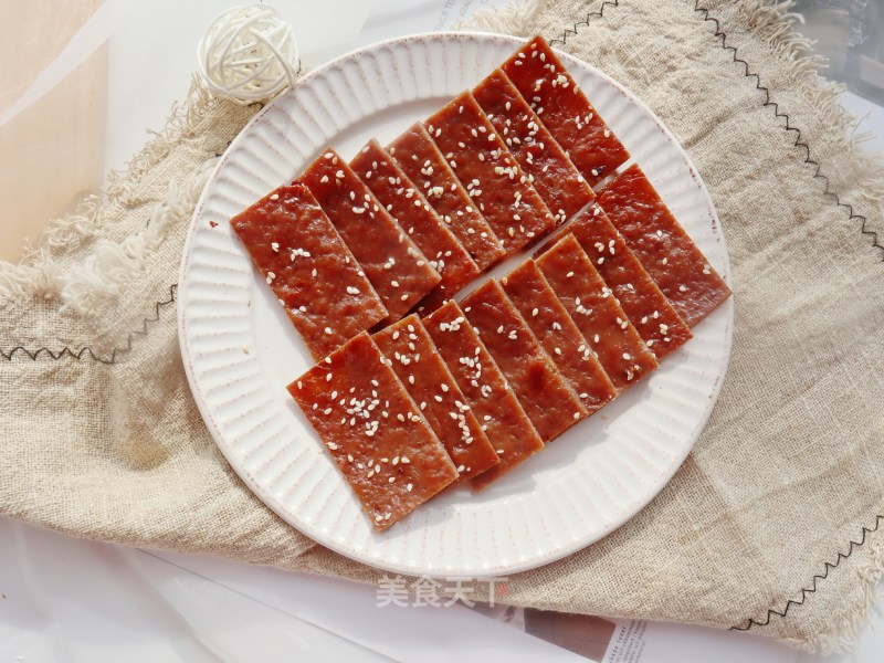 Honey-glazed Pork Dried ❤️fresh Sweet and Salty Fragrant, The Meat is Firm and Chewy recipe