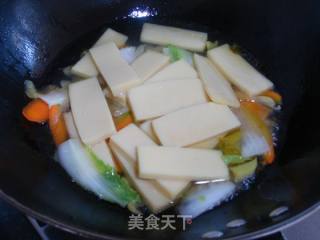 Teochew Sauerkraut with Rice Tofu recipe