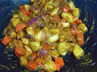 Curry Potato Chicken recipe