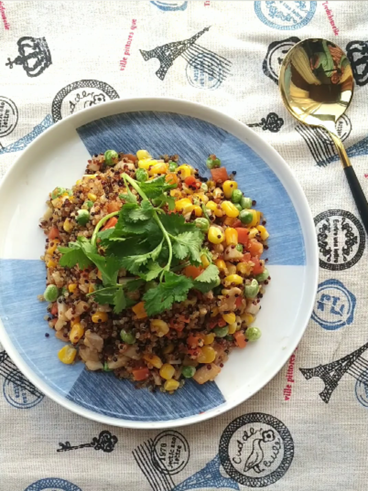 Colorful Quinoa Salad, It’s Better for The Body to Eat Hot
