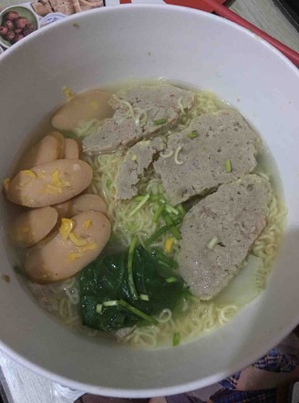 Boiled Instant Noodles