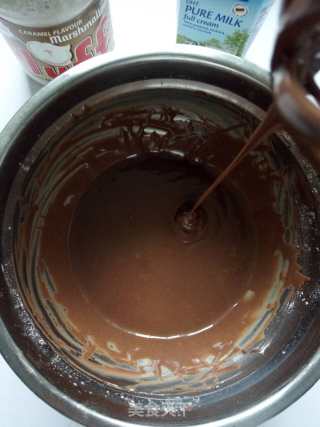 #四sessional Baking Contest and is A Love to Eat Festival#fluff Caramel Marshmallow Cocoa Chiffon Cake (8 Inches) recipe