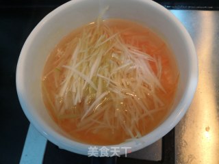 Celery and Carrot Shreds recipe