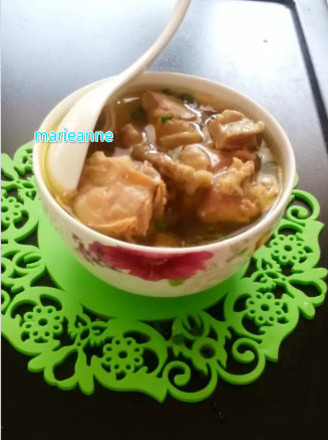 Stewed Chicken Soup with Bamboo Shoots