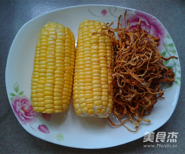 Cordyceps Flower Corn Chicken Soup recipe