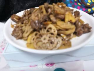 Braised Duck with Lotus Root recipe