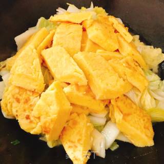 Chinese Cabbage Eggs recipe