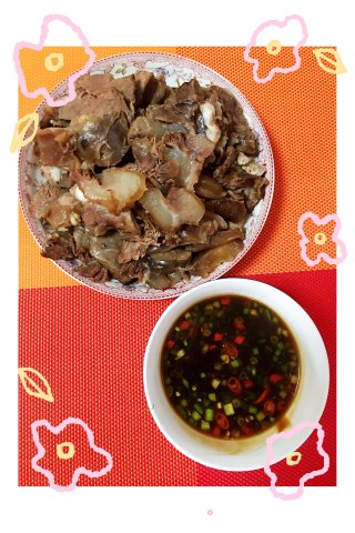 White Cut Beef recipe