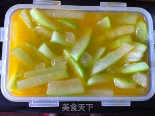 Winter Melon with Orange Juice recipe