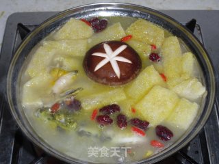 Fish and Bamboo Sun Hot Pot recipe