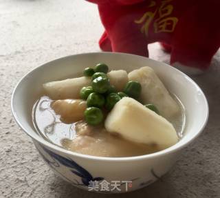 Winter Warm Soup Flower Yaishan Broth recipe
