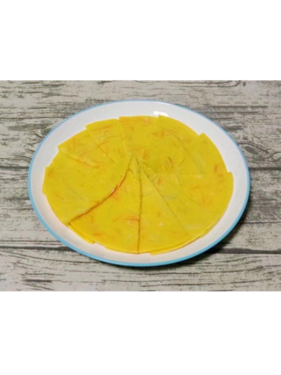 Shrimp and Seasonal Vegetable Omelette (baby Food Supplement)