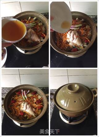 Cordyceps Flower Mushroom Ginseng Chicken Soup recipe