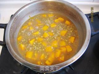 Mung Bean Pumpkin Congee recipe