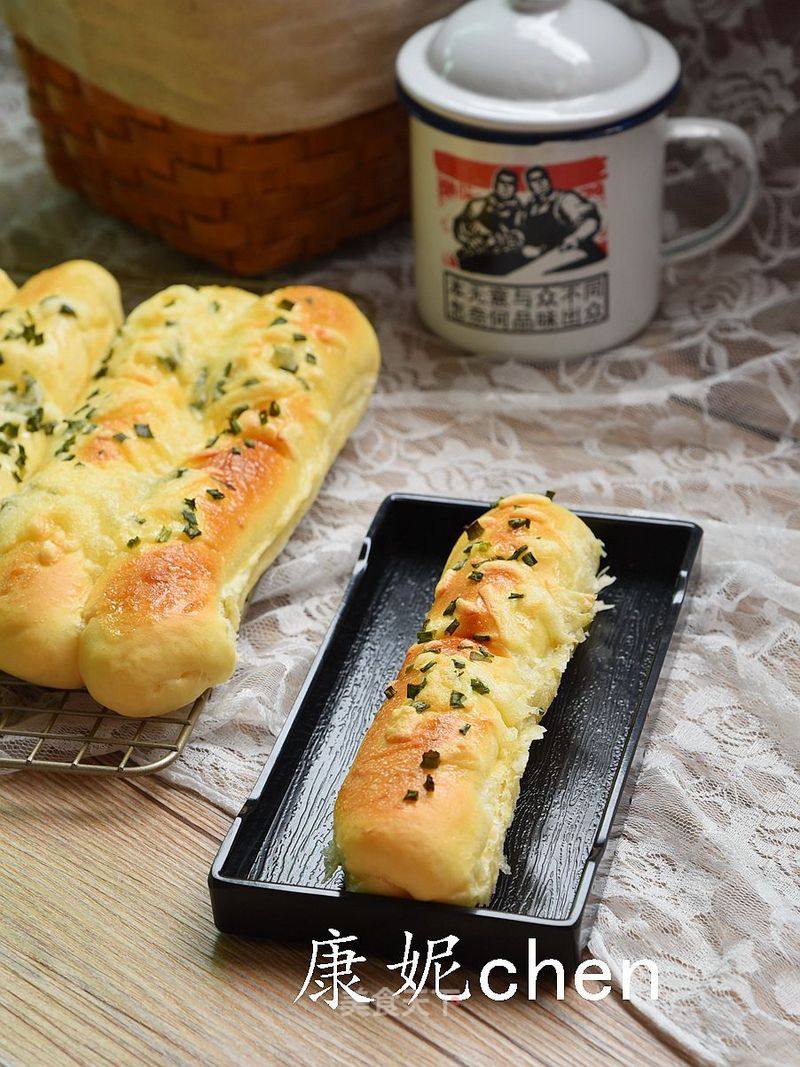 #aca烤明星大赛# Scallion Cheese Bread Bars recipe