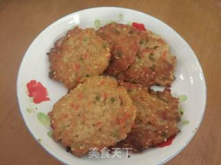 Red Pepper Minced Pork Pancakes recipe