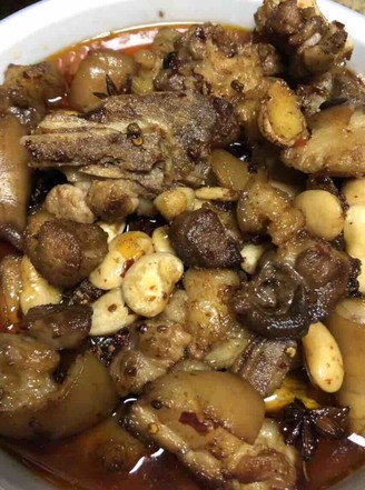 Pig's Feet Roasted Soybeans recipe