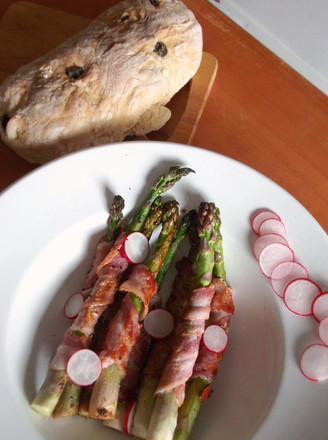 Bacon Wrapped Spring Asparagus recipe