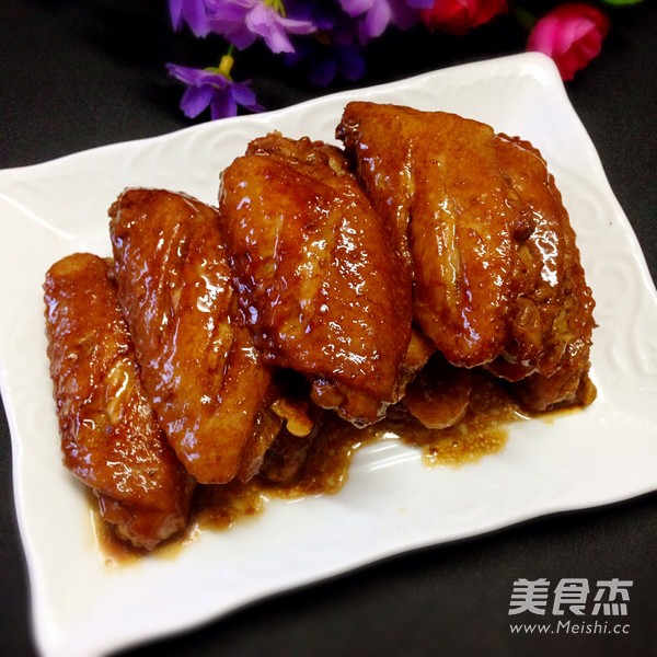 Braised Chicken Wings in Soy Sauce recipe