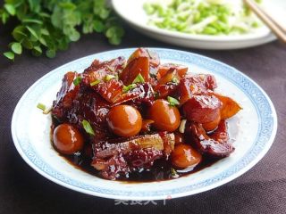 A Supporting Role that Will Grab The Show-quail Egg Roasted Meat recipe
