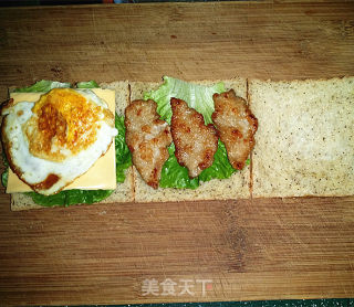 Pork Chop and Egg Sandwich recipe